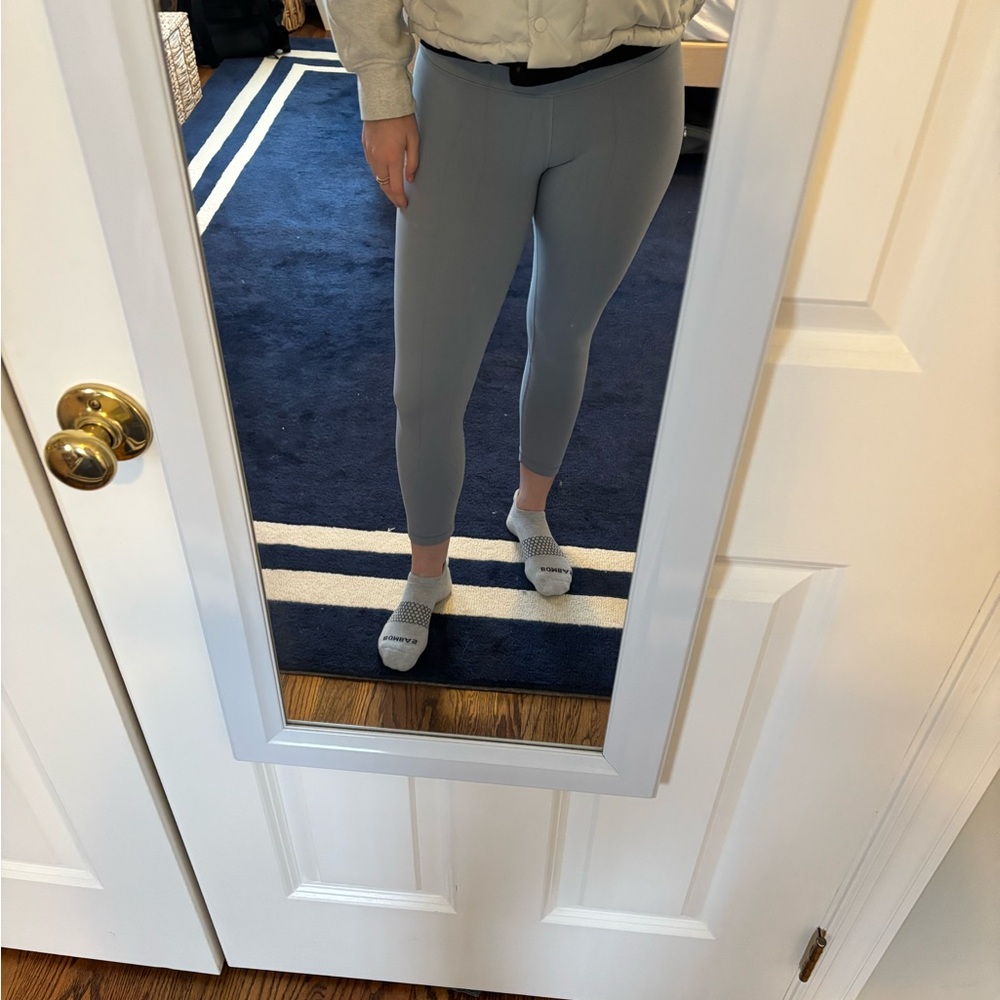 Lululemon Align High Rise Crop (Light Blue)